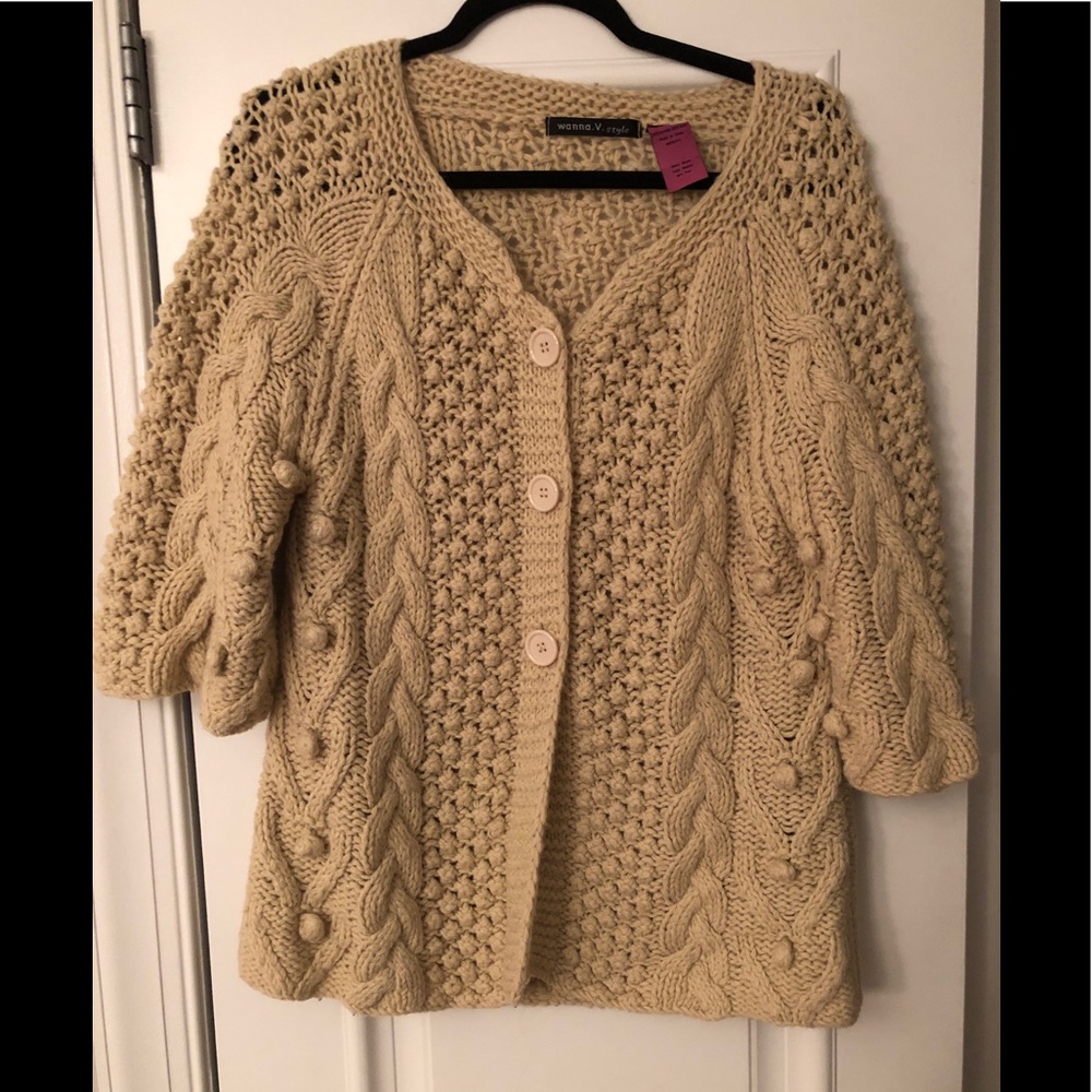 Pom Pom cardigan